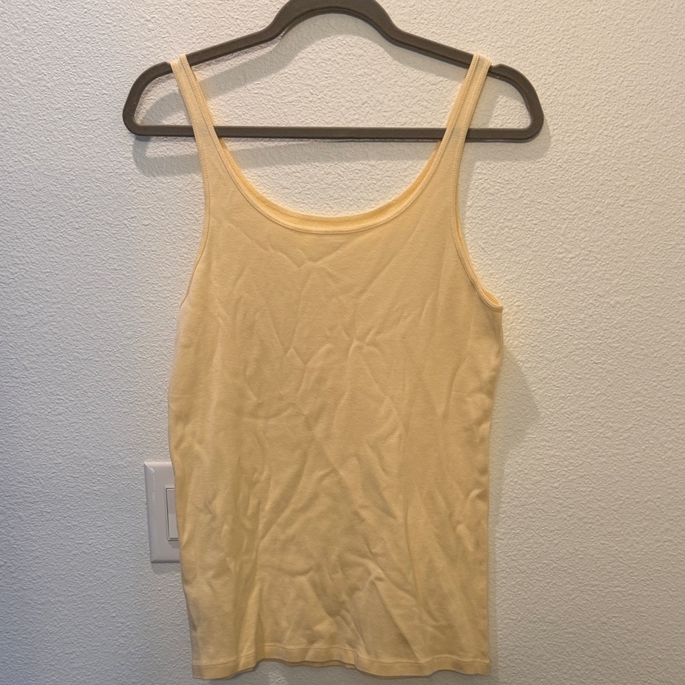 Eileen Fisher Cream Tank L